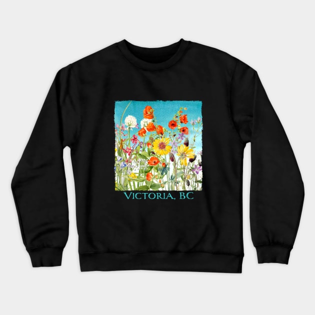 Victoria British Columbia Vancouver Island Canada Crewneck Sweatshirt by Pine Hill Goods